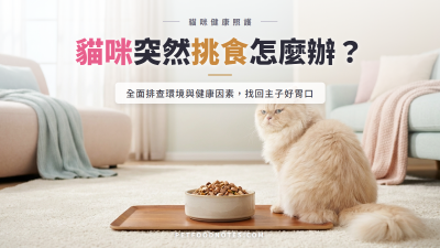 貓咪突然挑食的五個原因：從環境到健康排查