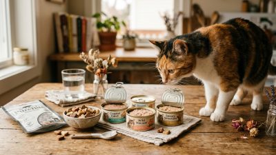 貓咪潔牙零食與玩具展示