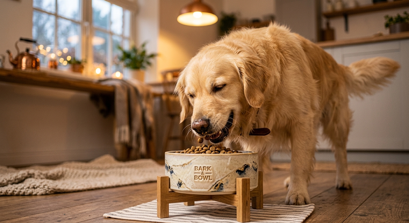 狗狗開心享用國產優質飼料