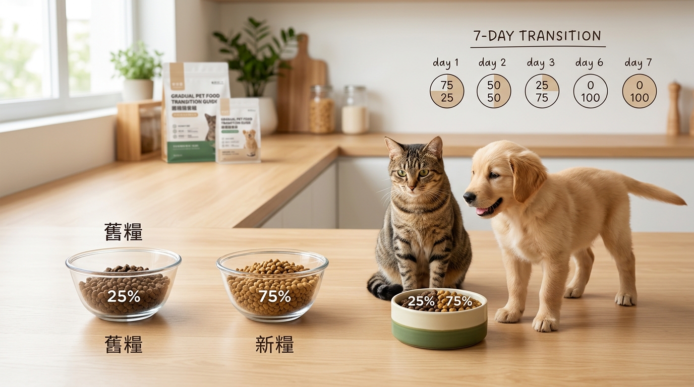 換糧的正確方法：七天漸進式轉換