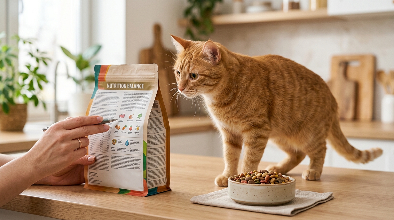 貓飼料的成分解讀技巧