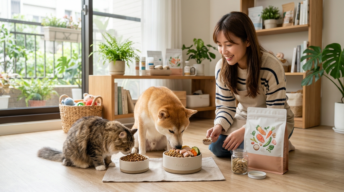 最新台灣寵物食品產業趨勢與市場消費習慣分析